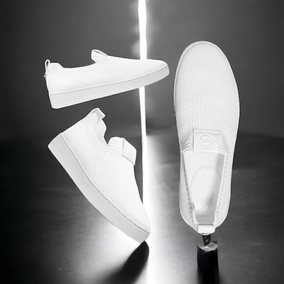 MICHAEL MICHAEL KORS Women's Juno Knit Slip-On Sneakers in the Size 9.5M - Picture 1 of 15